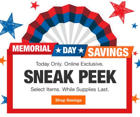 Sam's Club: Stores are <b>open</b> from 8 a. . Is home depot open on memorial day